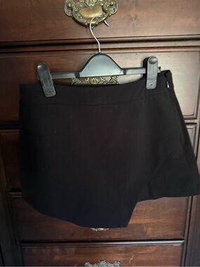 a new day Black Women's Skort with Smooth Front Panel